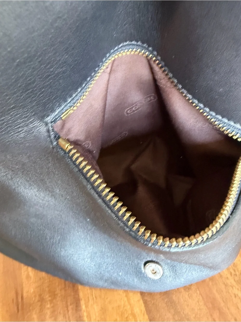 Vintage Coach Legacy West Hampton Backpack 9827 Black Leather Drawstring Y2K
